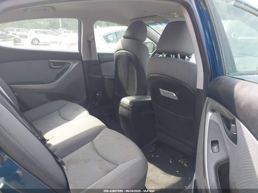 2013 Hyundai Elantra Gls VIN: KMHDH4AE4DU952909 Lot: 42607096