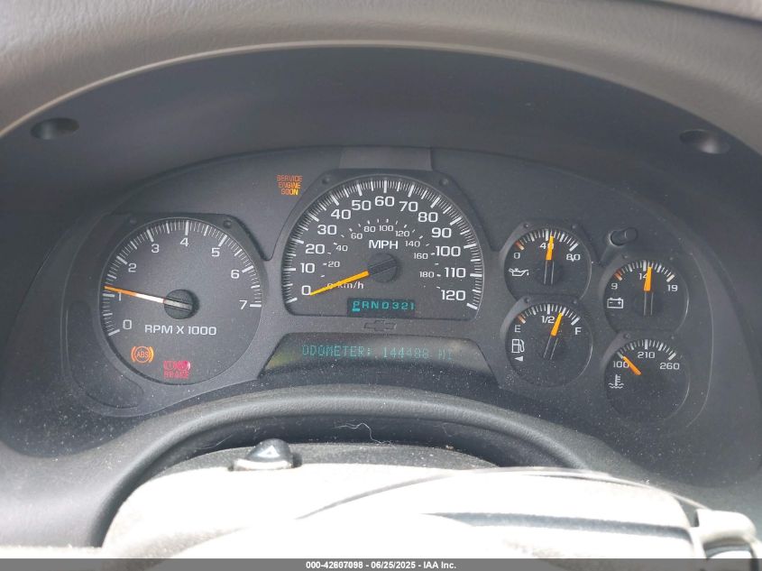 2003 Chevrolet Trailblazer Ltz VIN: 1GNDT13S832203178 Lot: 42607098