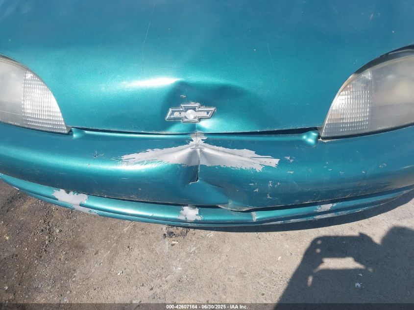 1998 Chevrolet Metro Lsi VIN: 2C1MR522XW6702763 Lot: 42607164