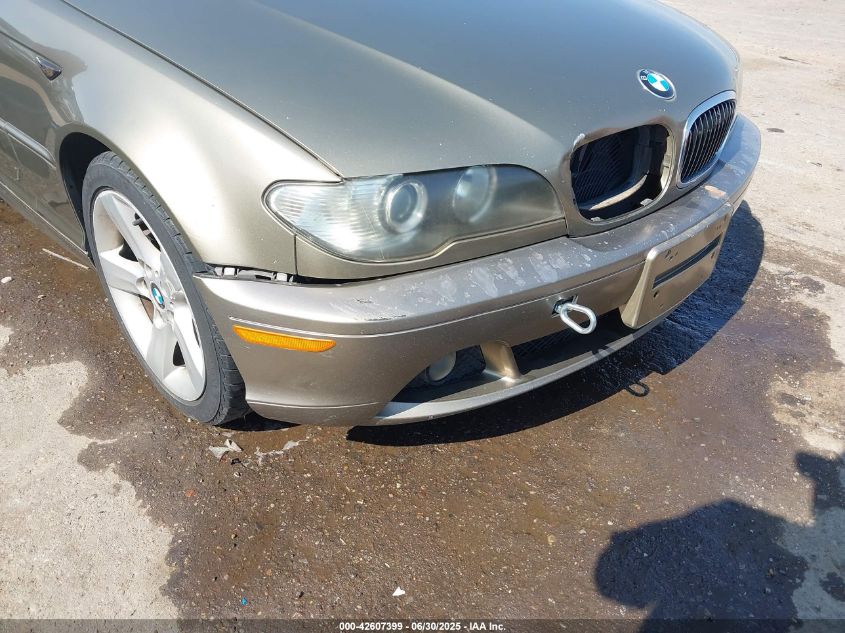 2006 BMW 325 Ci VIN: WBABD33466PM41119 Lot: 42607399