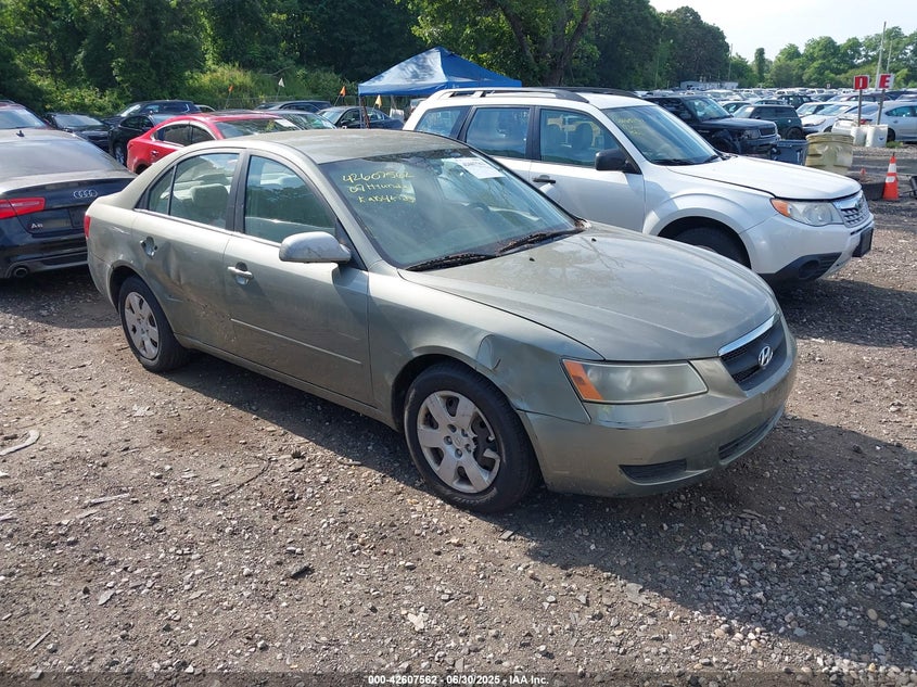 5NPET46C17H228124 2007 Hyundai Sonata Gls auction photo 1