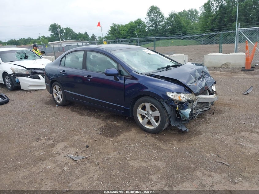 1HGFA16818L068362 2008 Honda Civic Ex auction photo 1