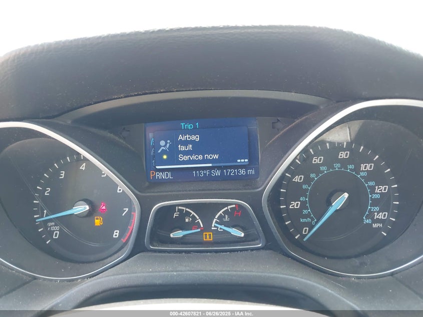 2014 FORD FOCUS VIN: 1FADP3K23EL113286