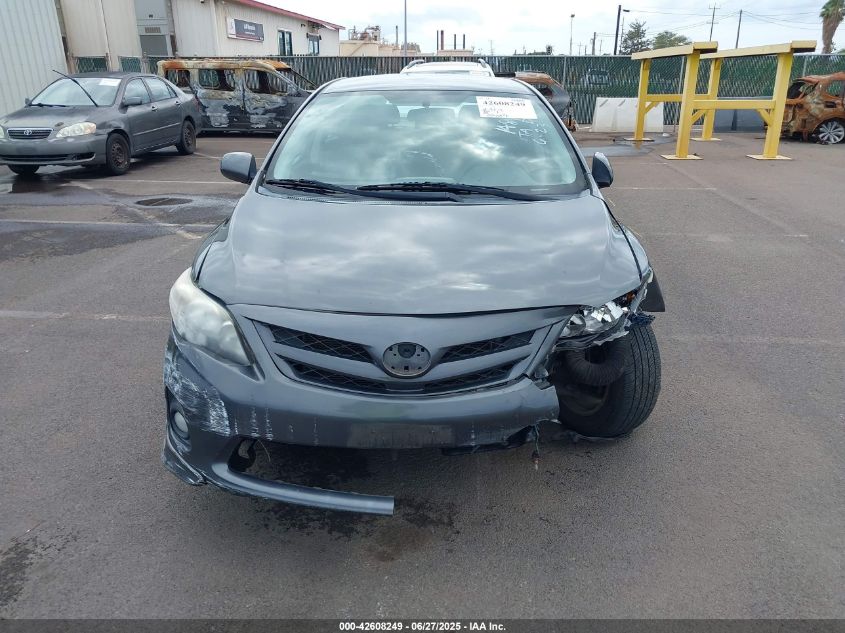 2011 Toyota Corolla S VIN: 2T1BU4EE4BC705014 Lot: 42608249