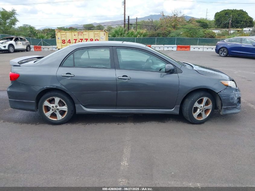 2011 Toyota Corolla S VIN: 2T1BU4EE4BC705014 Lot: 42608249
