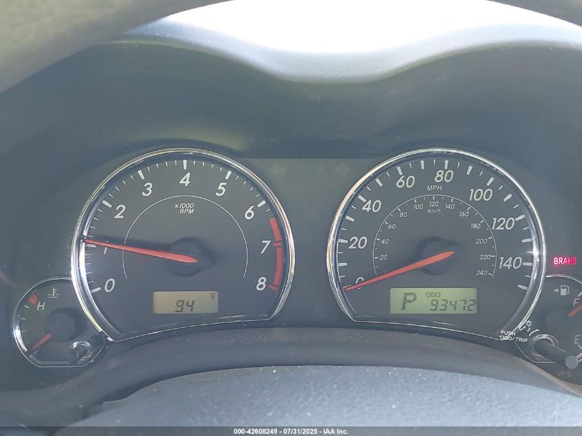 2011 Toyota Corolla S VIN: 2T1BU4EE4BC705014 Lot: 42608249