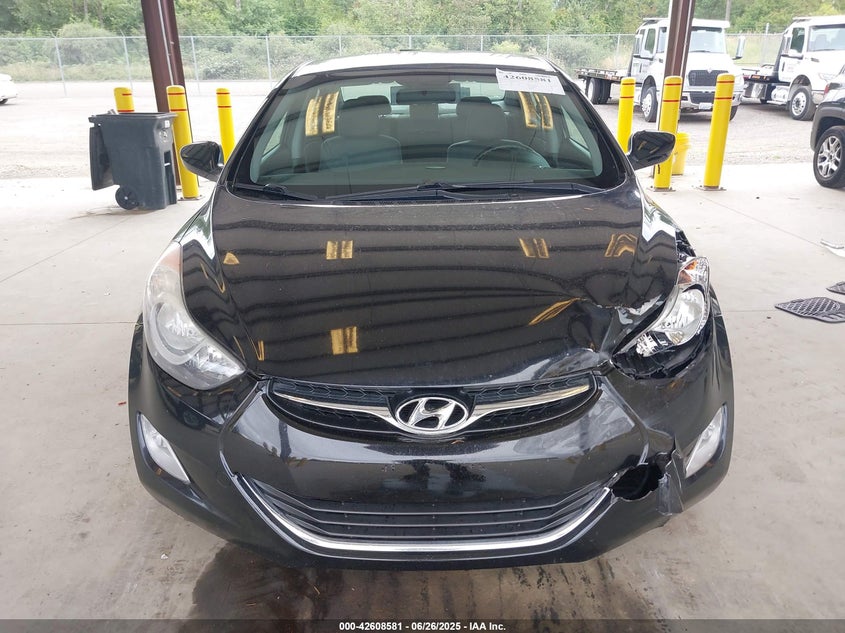 2012 HYUNDAI ELANTRA VIN: KMHDH4AE3CU291565