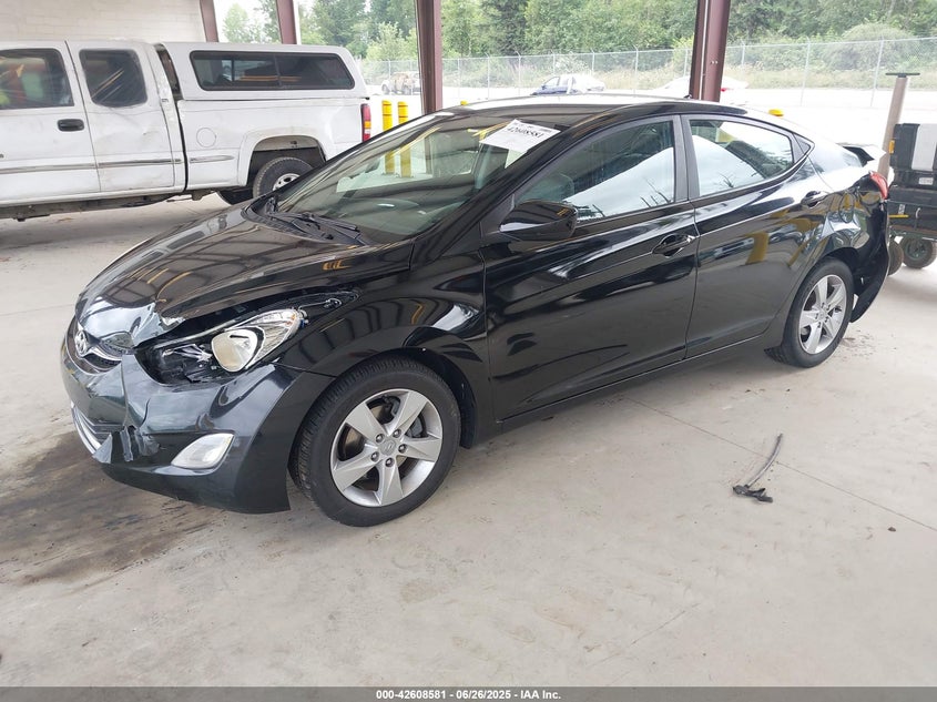 2012 HYUNDAI ELANTRA VIN: KMHDH4AE3CU291565