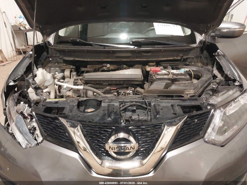 2015 Nissan Rogue Sv VIN: KNMAT2MV5FP552249 Lot: 42608593