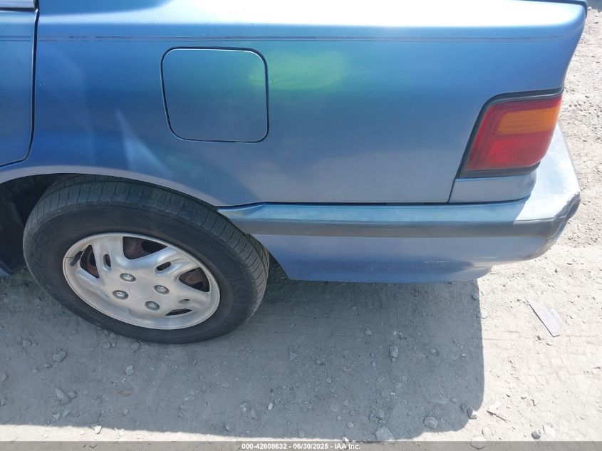 1991 Honda Civic VIN: 3454788 Lot: 42608632