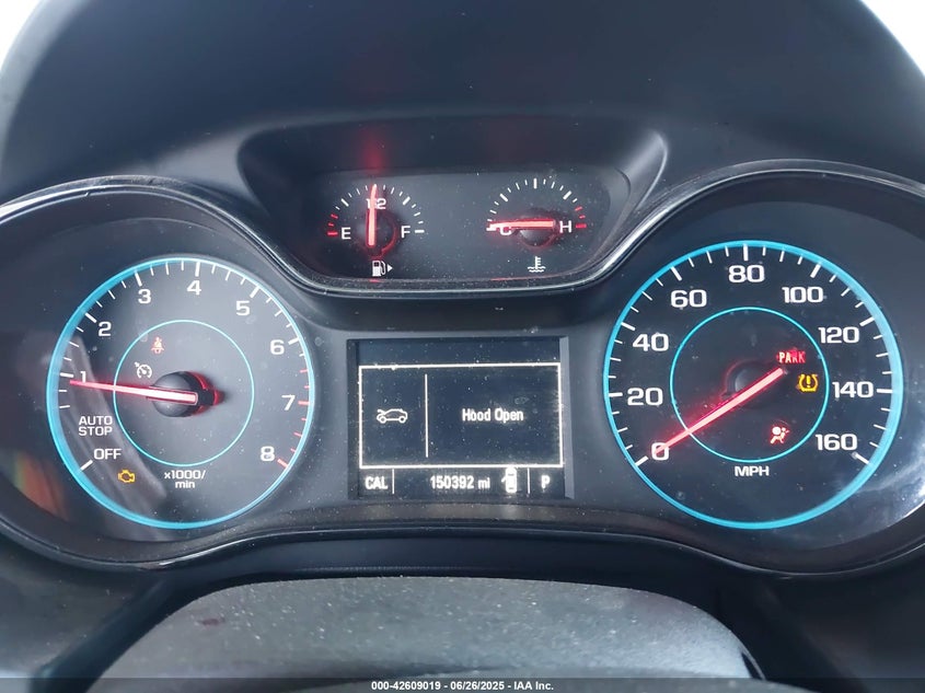 2016 CHEVROLET CRUZE VIN: 1G1BE5SM7G7244469