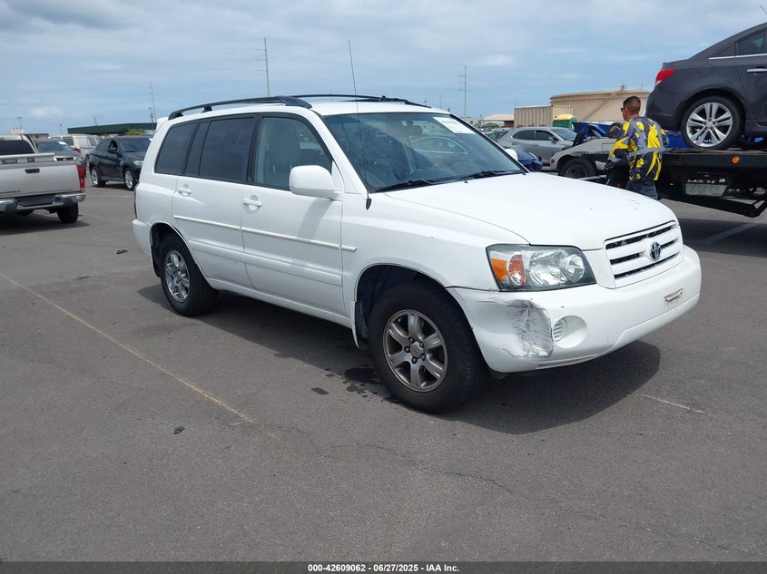 JTEDP21A340038677 2004 Toyota Highlander Limited V6/V6 auction photo 1