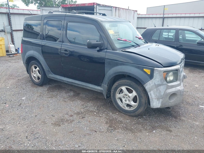 2007 Honda Element Lx black other gasoline 5J6YH18387L016448 photo #1
