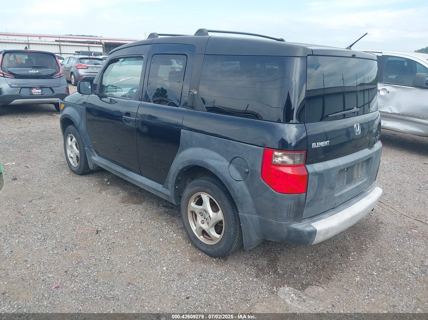 2007 Honda Element Lx black other gasoline 5J6YH18387L016448 photo #4