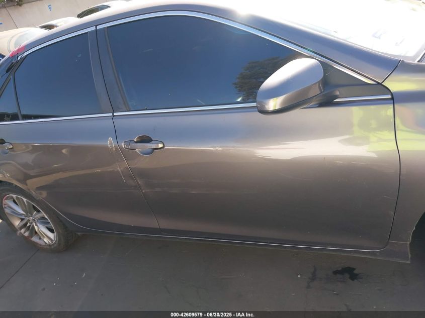 2016 Toyota Camry Se VIN: 4T1BF1FK2GU164015 Lot: 42609579