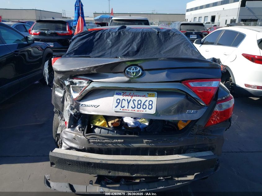 2016 Toyota Camry Se VIN: 4T1BF1FK2GU164015 Lot: 42609579