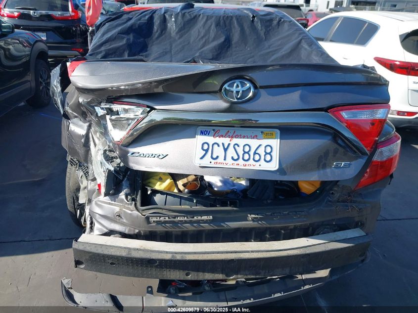 2016 Toyota Camry Se VIN: 4T1BF1FK2GU164015 Lot: 42609579