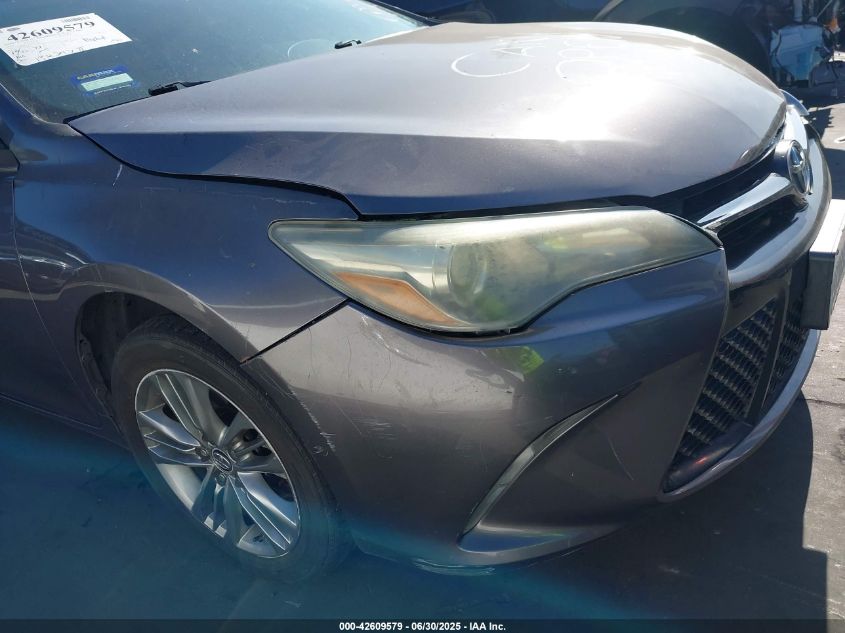 2016 Toyota Camry Se VIN: 4T1BF1FK2GU164015 Lot: 42609579