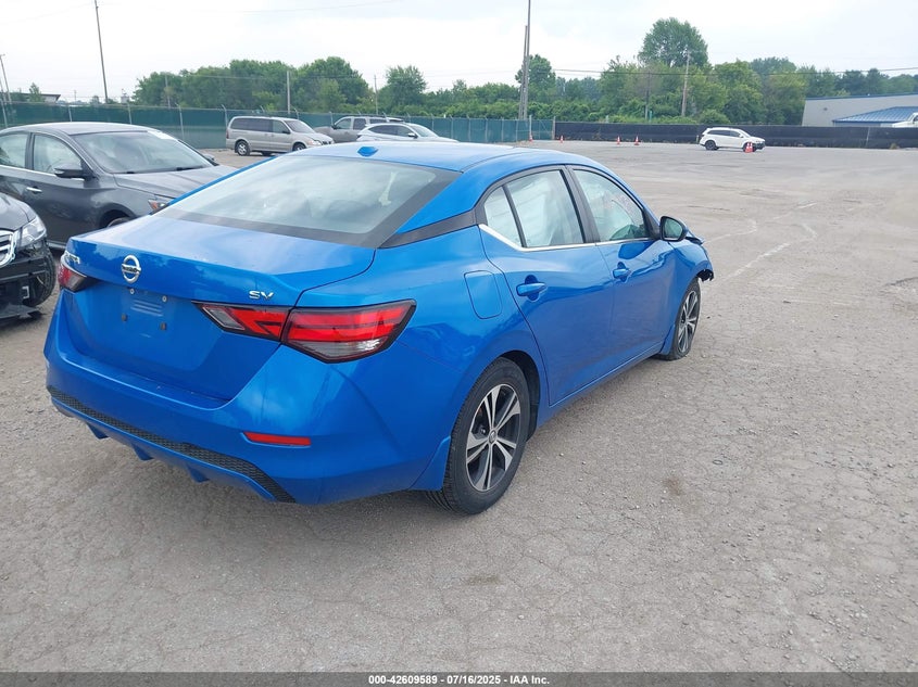 VIN 3N1AB8CV4MY228294 2021 NISSAN SENTRA SV XTRONIC CVT