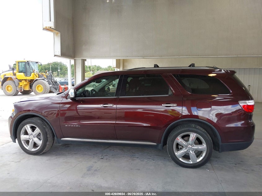 2012 DODGE DURANGO VIN: 1C4SDHET8CC266528
