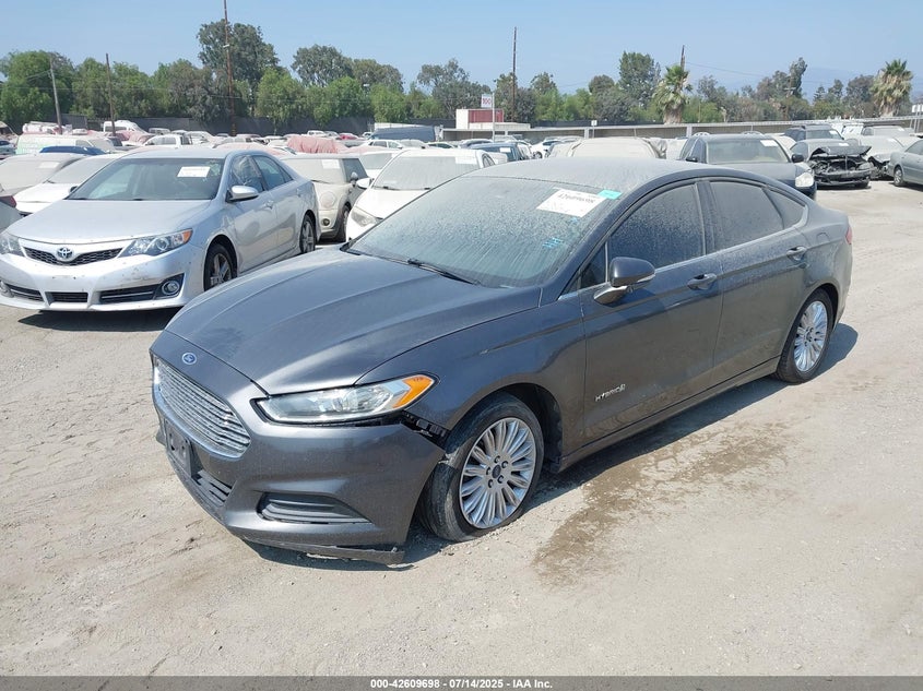 Vin: 3fa6p0lu4gr397653, lot: 43102677, ford fusion hybrid se 20162