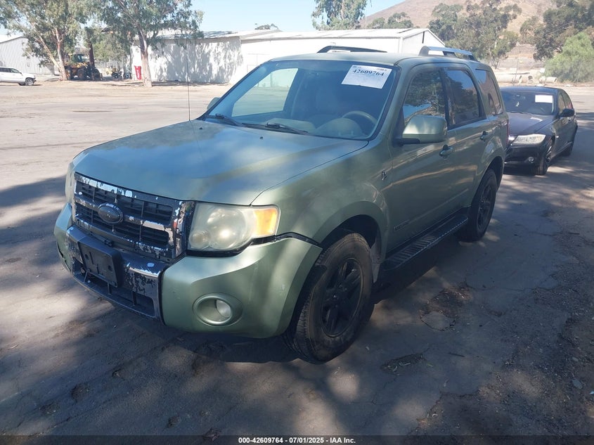 2008 FORD ESCAPE VIN: 1FMCU49H38KD84434