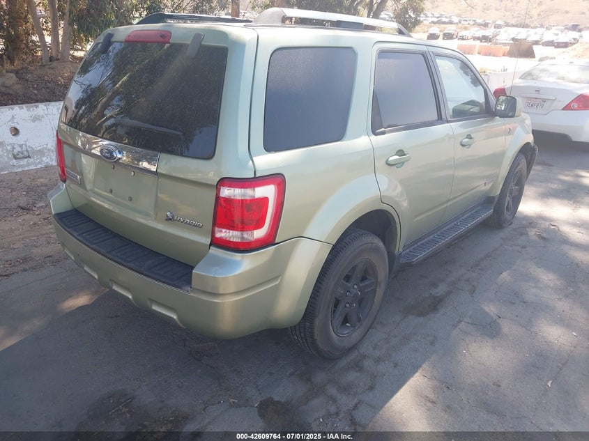 2008 FORD ESCAPE VIN: 1FMCU49H38KD84434
