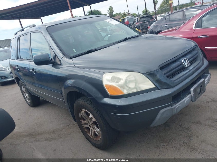 2HKYF18574H565376 2004 Honda Pilot Ex-L auction photo 1