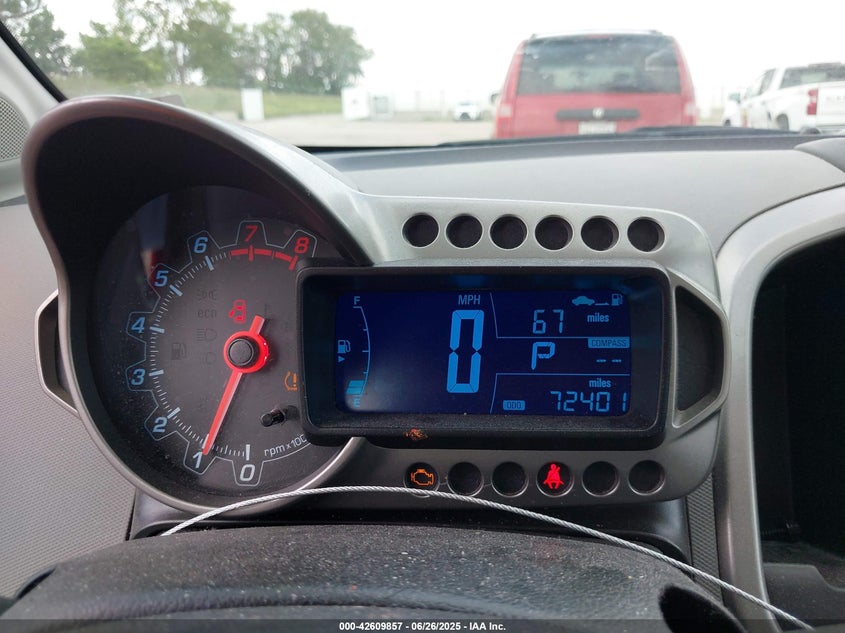 2016 CHEVROLET SONIC VIN: 1G1JA5SH6G4111780