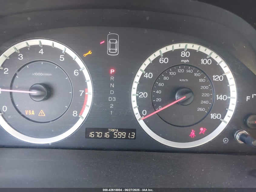 2008 HONDA ACCORD VIN: 1HGCP36838A009113