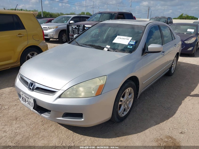 2007 HONDA ACCORD VIN: 1HGCM55727A222548