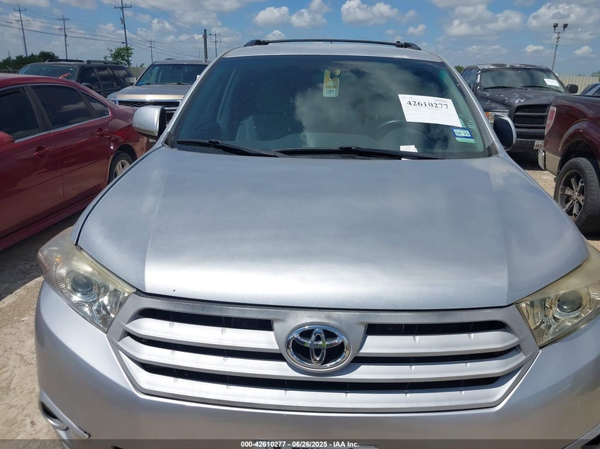 2012 TOYOTA HIGHLANDER VIN: 5TDZA3EH0CS030136