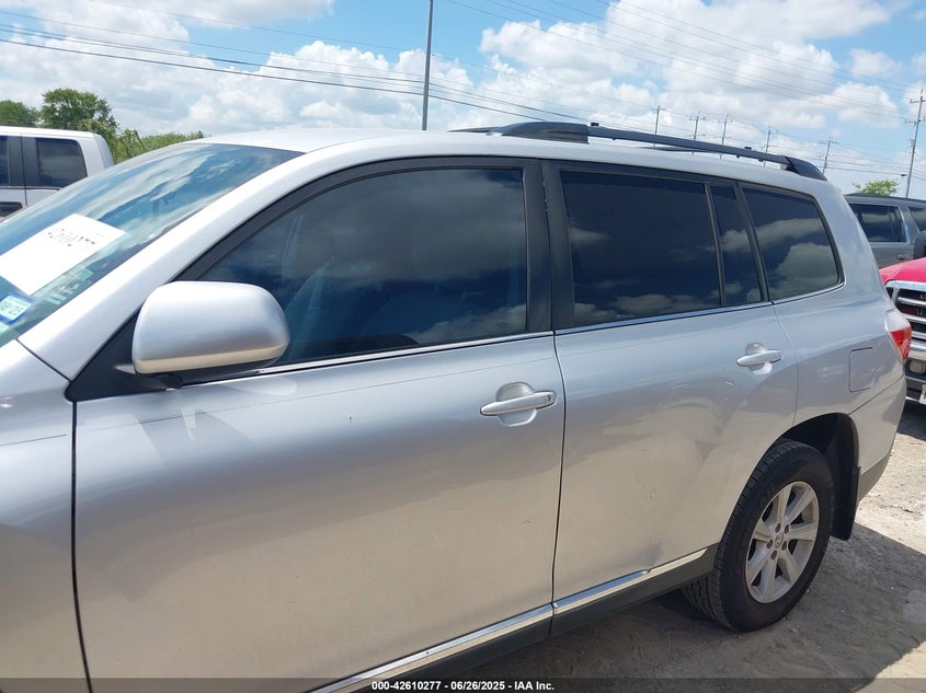 2012 TOYOTA HIGHLANDER VIN: 5TDZA3EH0CS030136