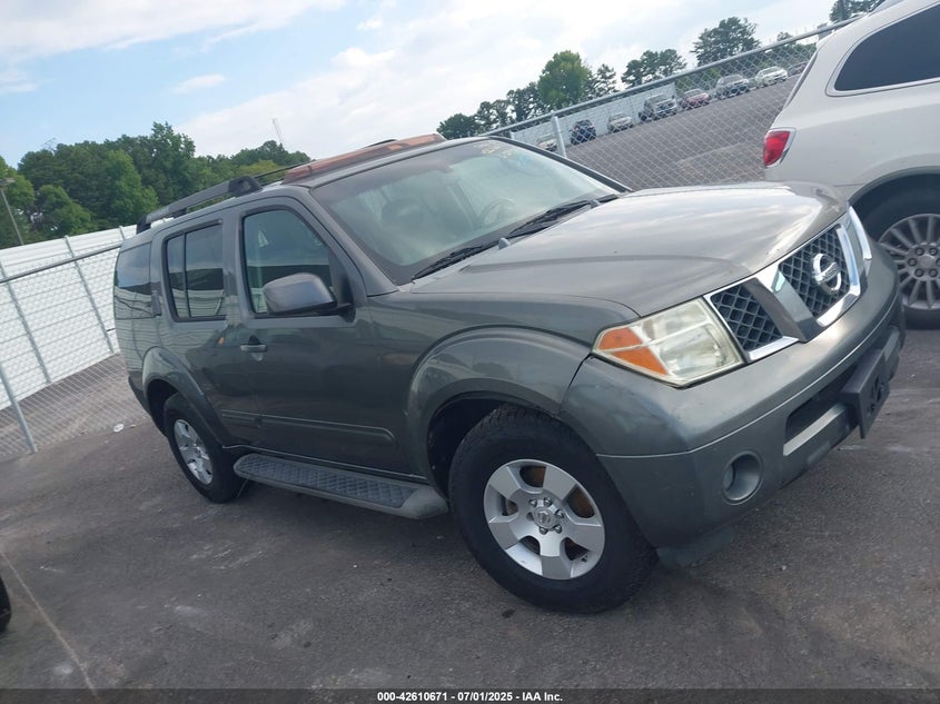 5N1AR18U46C678275 2006 Nissan Pathfinder Le auction photo 1