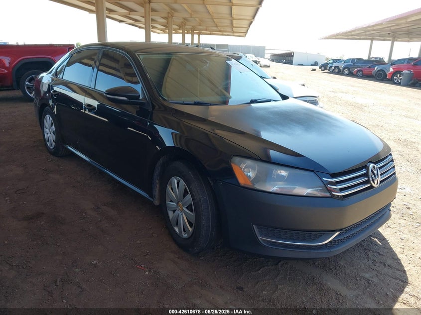 1VWAP7A30CC024560 2012 Volkswagen Passat 2.5L S auction photo 1