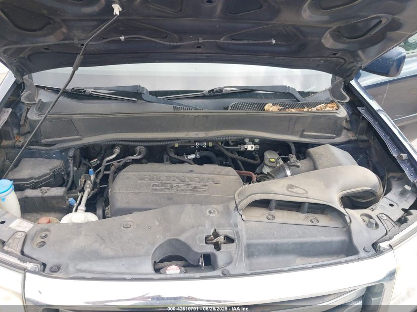 2011 Honda Pilot Ex-L VIN: 5FNYF4H61BB103398 Lot: 42610701