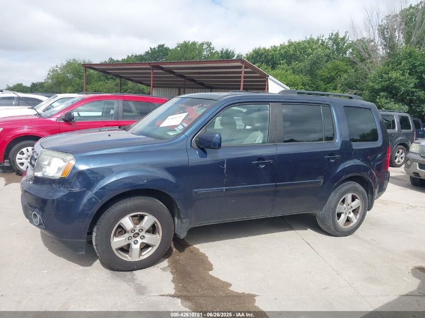 2011 Honda Pilot Ex-L VIN: 5FNYF4H61BB103398 Lot: 42610701