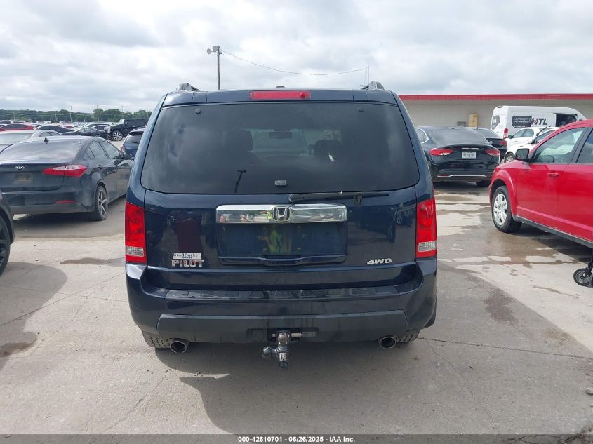 2011 Honda Pilot Ex-L VIN: 5FNYF4H61BB103398 Lot: 42610701