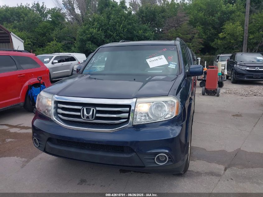 2011 Honda Pilot Ex-L VIN: 5FNYF4H61BB103398 Lot: 42610701