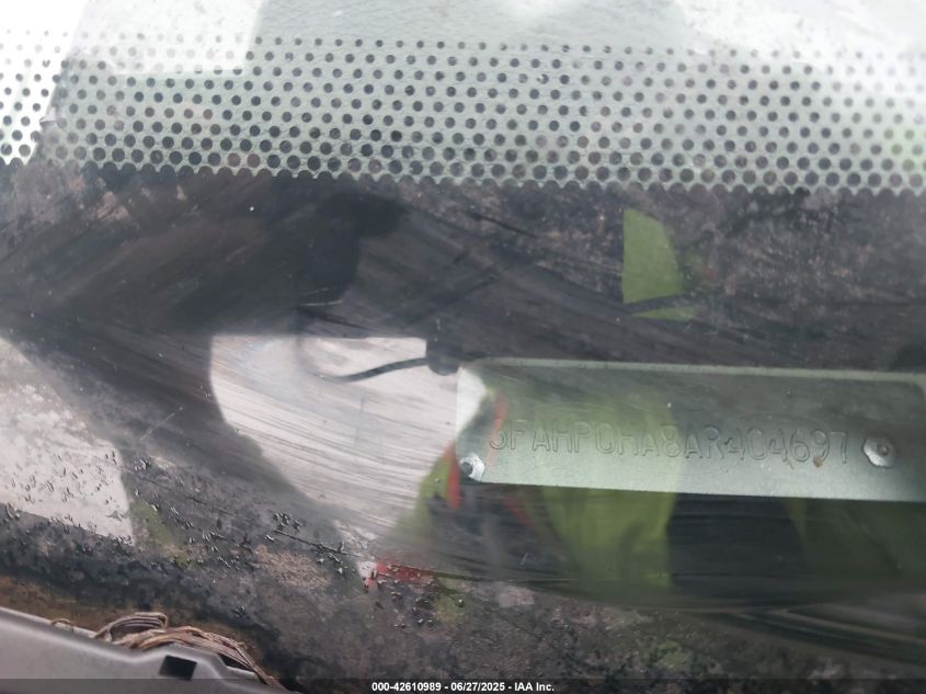 2010 Ford Fusion VIN: 03FAHP0HA8AR40469 Lot: 42610989