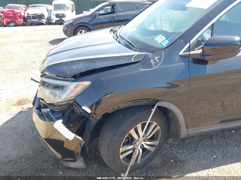 2016 HONDA PILOT EX-L - 5FNYF6H51GB049899