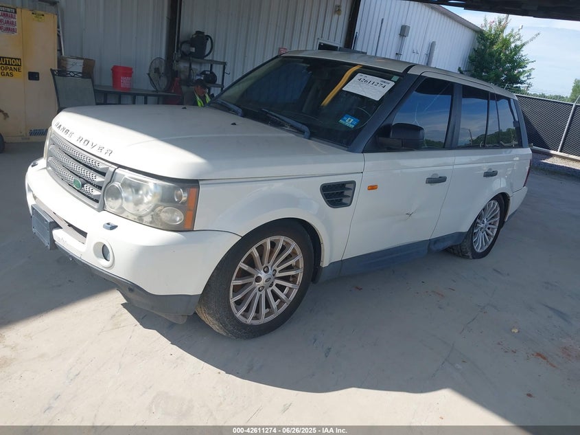 SALSK25498A126852 2008 LAND ROVER RANGE ROVER SPORT photo no. 2