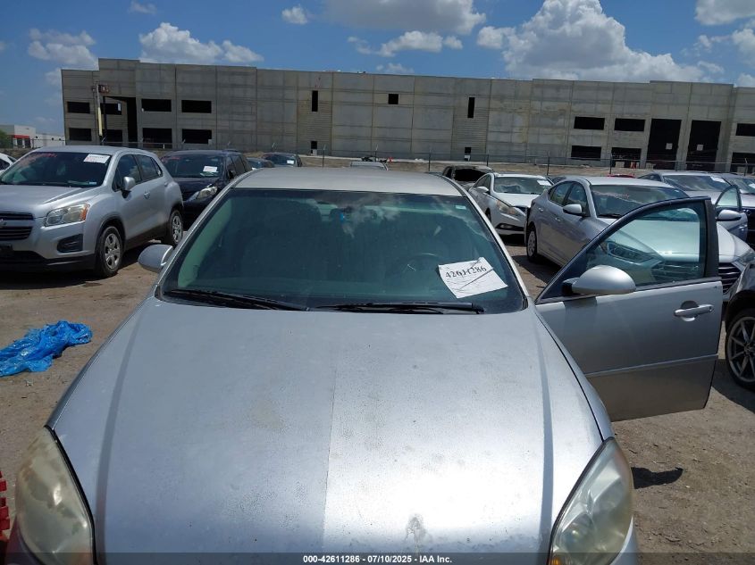 2008 Chevrolet Impala Lt VIN: 2G1WT55N181233865 Lot: 42611286