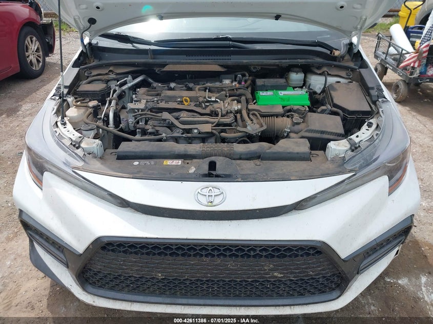 2021 Toyota Corolla Se/Se Apex Edition/Se Nightshade Edition VIN: JTDS4MCE6MJ06398 Lot: 42611386