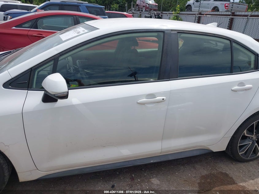 2021 Toyota Corolla Se/Se Apex Edition/Se Nightshade Edition VIN: JTDS4MCE6MJ06398 Lot: 42611386