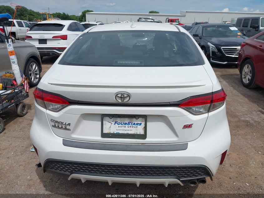 2021 Toyota Corolla Se/Se Apex Edition/Se Nightshade Edition VIN: JTDS4MCE6MJ06398 Lot: 42611386