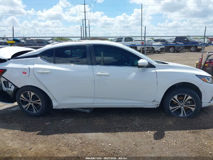 2020 Nissan Sentra Sv Xtronic Cvt VIN: 3N1AB8CV6LY243300 Lot: 42611536