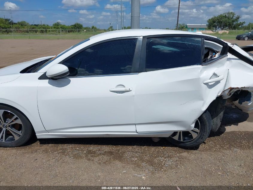 2020 Nissan Sentra Sv Xtronic Cvt VIN: 3N1AB8CV6LY243300 Lot: 42611536