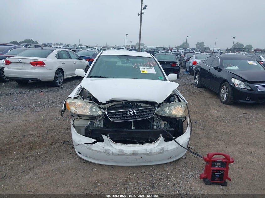 2007 TOYOTA COROLLA VIN: JTDBR32EX70108886