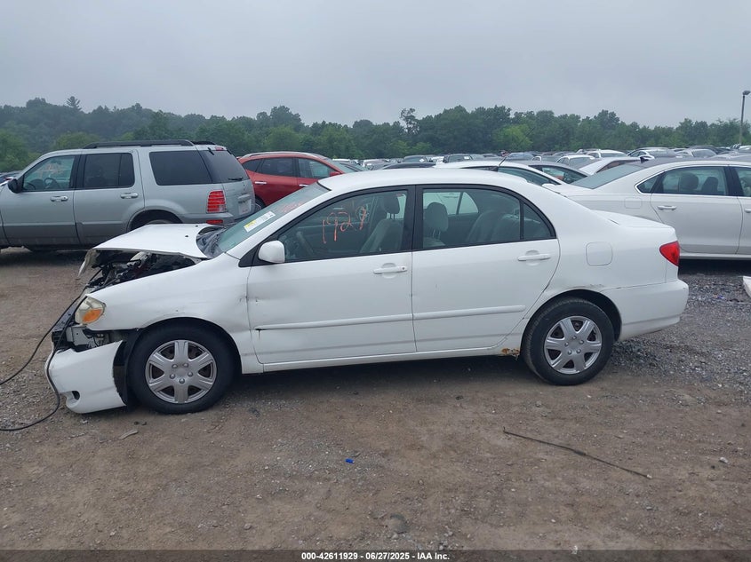 2007 TOYOTA COROLLA VIN: JTDBR32EX70108886